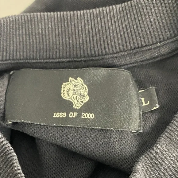 Darc Sport Wolves Eyes Of The Storm Premium Large T’Shirt Black - Picture 8 of 9